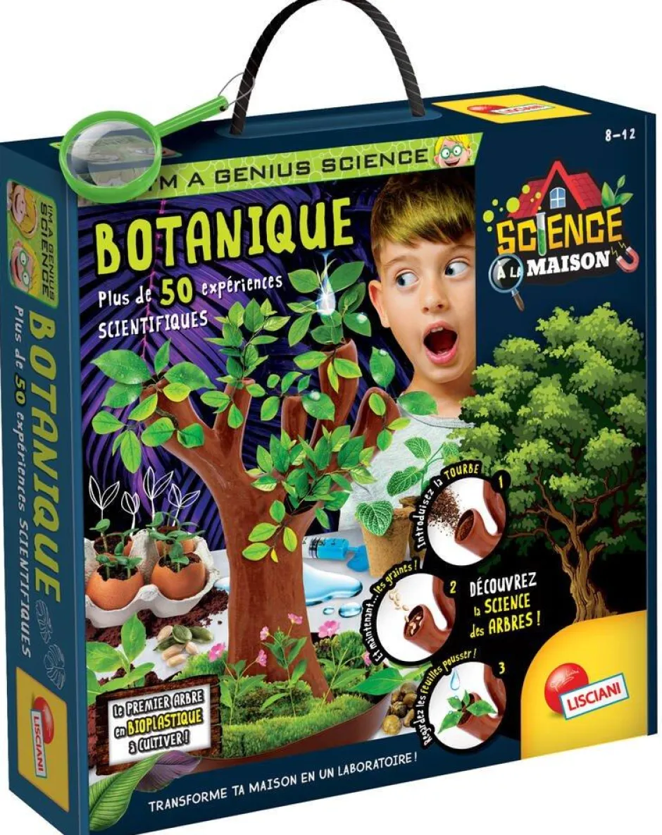 Kit Scientifique - I'm A Genius Botanique, 50 Expériences, Arbre bio-plastique^Lisciani Giochi Best