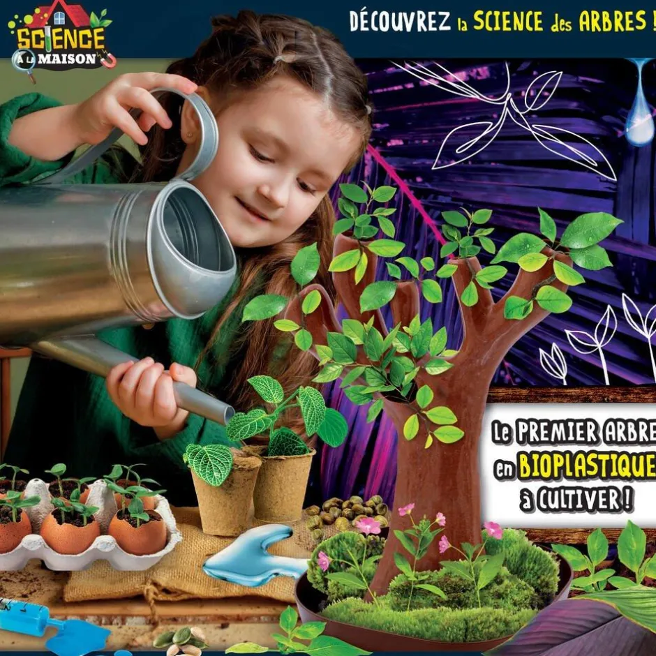 Kit Scientifique - I'm A Genius Botanique, 50 Expériences, Arbre bio-plastique^Lisciani Giochi Best