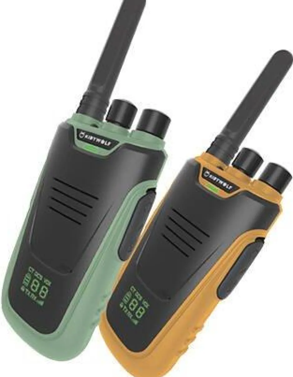 Kydywolf Talkie Walkie 3-6 km vert et orange^KIDYWOLF Sale