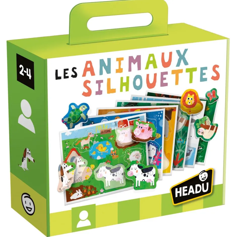 Les animaux silhouettes Montessori^Headu Online