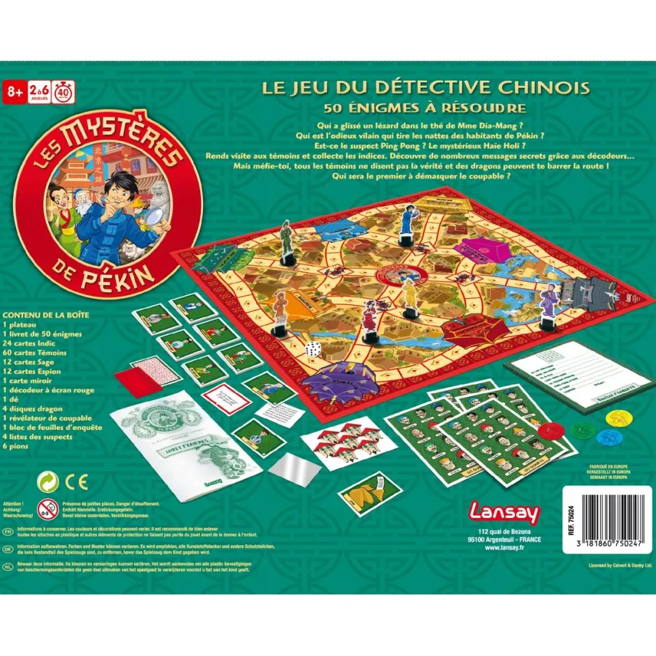 Les mystères de Pékin^Lansay New