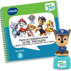 Livre magibook Pars en mission avec La Pat Patrouille^Varta New