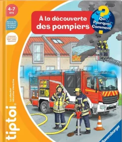 Livre Tip Toi - A la découverte des pompiers^Ravensburger Discount