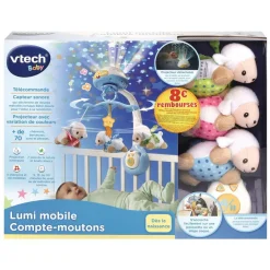 Lumi mobile compte-mouton bleu^Varta Outlet