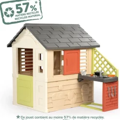 Maison nature avec cuisine life^Smoby Online