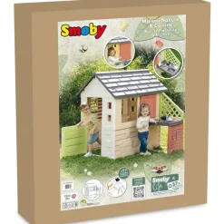 Maison nature avec cuisine life^Smoby Online