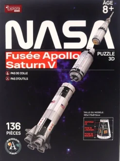 Maquette 136 pièces Explora - Fusée Apollo Saturne V - Nasa^MGM Clearance