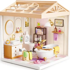 Maquette DIY maison miniature à construire Salle de bains^Varta Outlet