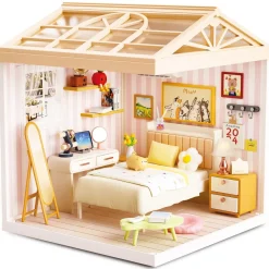 Maquette DIY maison miniature à construire Chambre à coucher^Varta Online