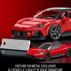 Maserati Hot Wheels à construire^Mattel Brick Shop New