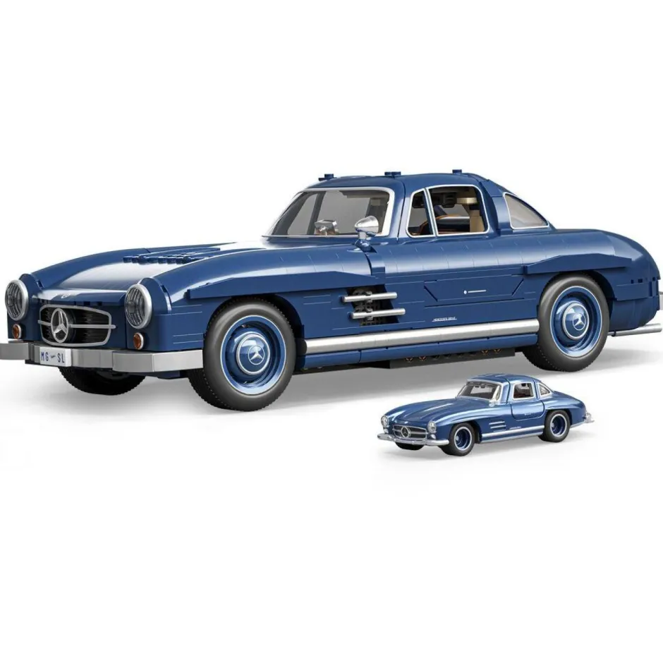 Mercedes 300SL Hot Wheels à construire -^Mattel Brick Shop Clearance