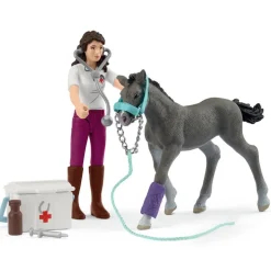 Mme kramer et son poulain - Mini monde^Schleich Clearance