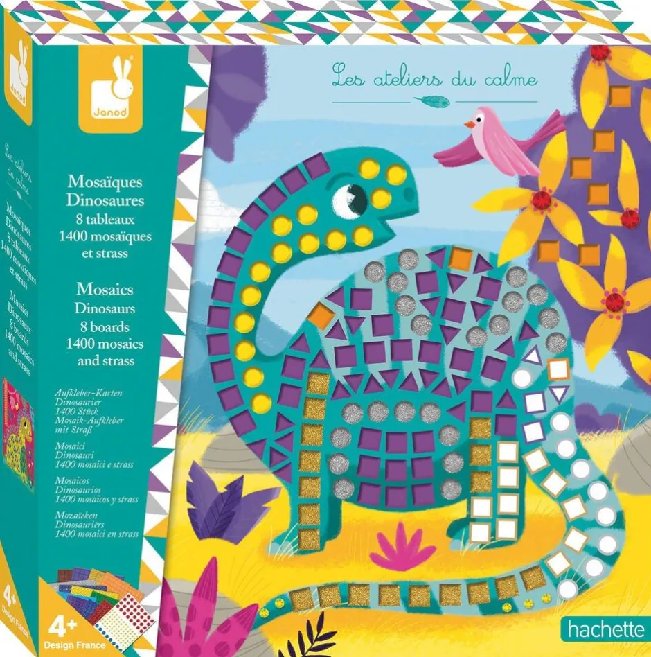 Mosaïques Les ateliers du calme Dinosaures^Janod Discount