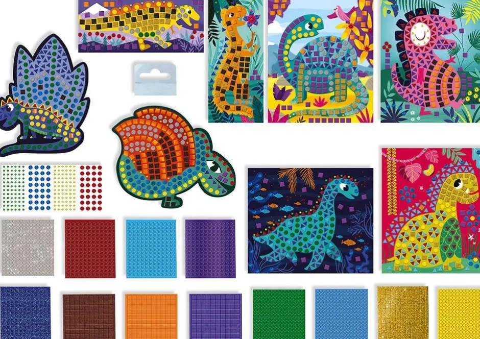 Mosaïques Les ateliers du calme Dinosaures^Janod Discount