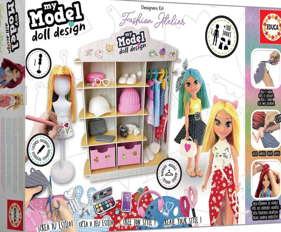 My Model Doll Design Fashion Atelier^Educa Borras Online