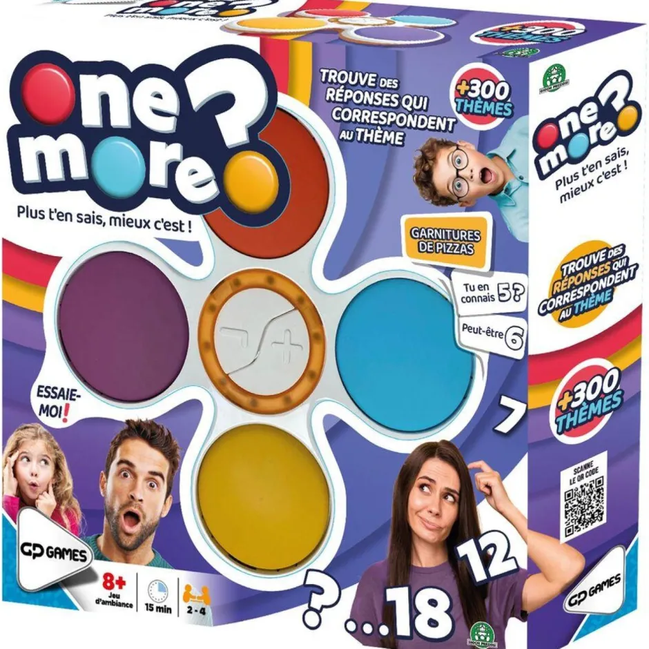 One more jeu - Plus t'en sais, mieux c'est !^GP Toys Sale