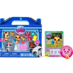 Pack de 5 Pets thème ferme Little Petshop^Bandai Clearance