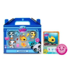 Pack de 5 Pets thème plage Little Petshop^Bandai Online