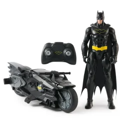 Pack figurine Batman 30 cm et moto Batcycle radiocommandée^Spin Master Sale