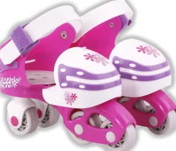 Patins évolutifs et ajustables rose taille 25-32^Moov'ngo Best