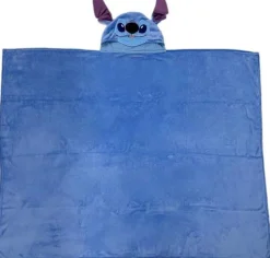 Plaid polaire avec capuche Stitch^WTT New