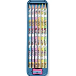Plumier métal 6 crayons de couleurs Diddl^Kontiki Clearance