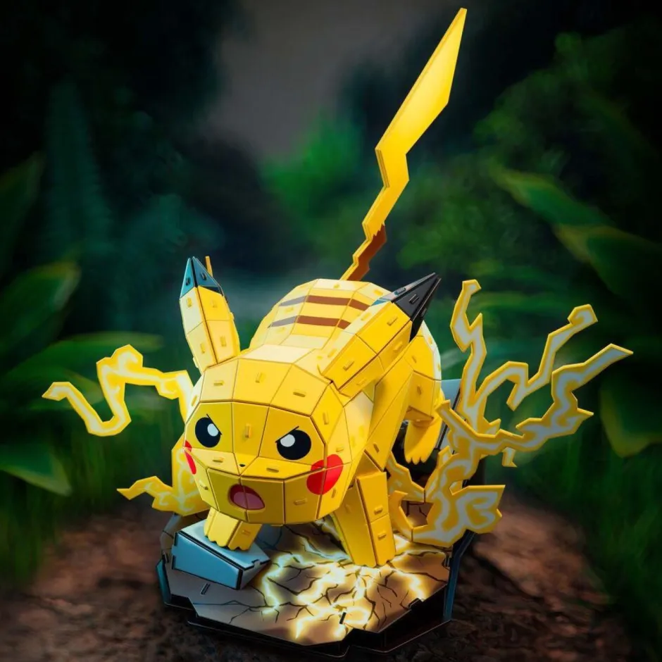 Pokemon Pikachu - Puzzle 4D Build^Spin Master