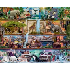 Puzzle 2000 pièces - Règne animal^Ravensburger Hot