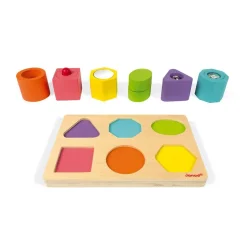 Puzzle 6 cubes sensoriels^Janod Online