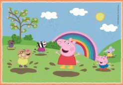 Puzzle 4 En 1 - Peppa Pig^Clementoni Discount