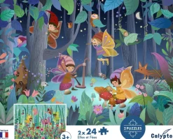 PUZZLE 24 PCS X 2 ELFES ET FEES^Sentosphu00e8re Online