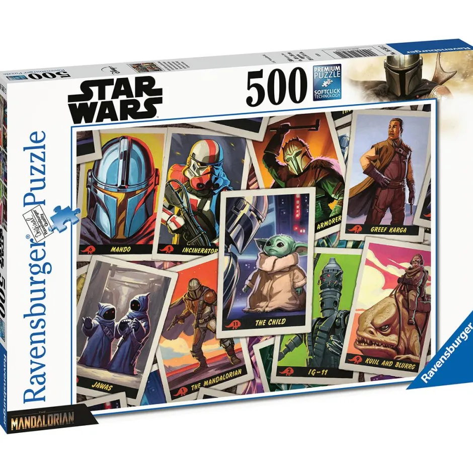 Puzzle 500 pièces : Baby Yoda Star Wars The Mandalorian^Ravensburger Hot