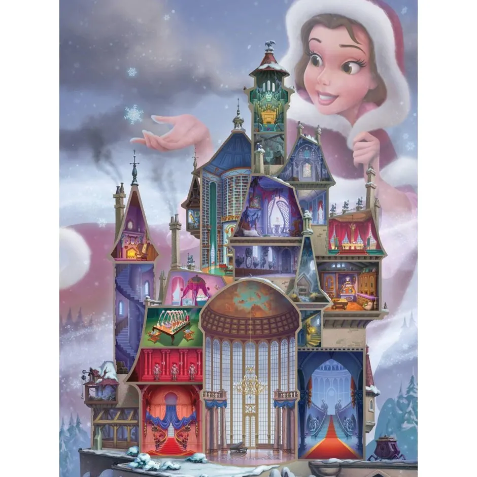 Puzzle 1000 pièces - Belle collection château Disney^Ravensburger Hot