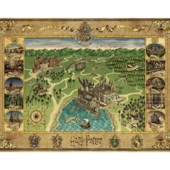 Puzzle 1500 pièces - La carte de Poudlard / Harry Potter^Ravensburger Clearance