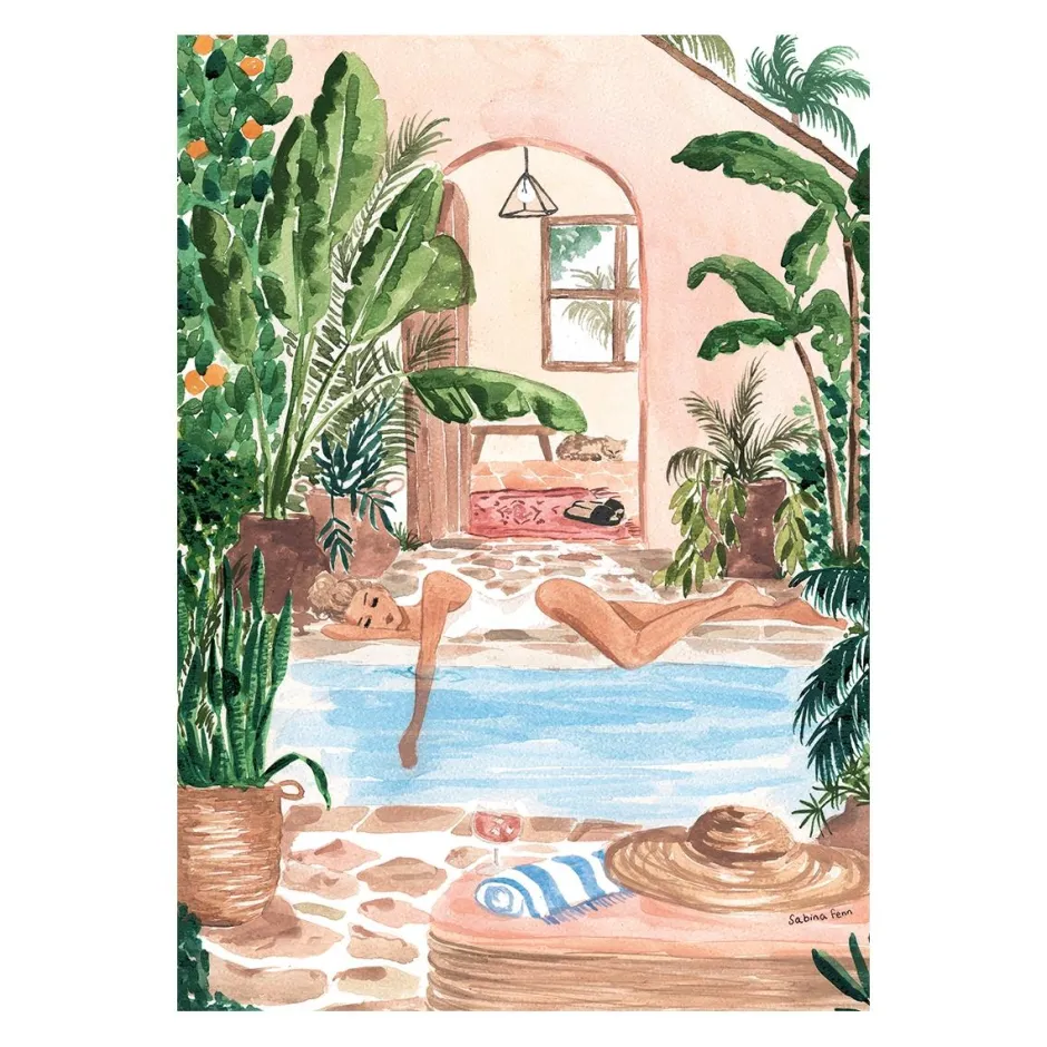 Puzzle 1500 pièces Instant de repos - Collection artiste^Nathan Hot