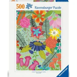 Puzzle 500 pièces jungle de fleurs^Ravensburger Best