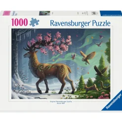 Puzzle 1000 pièces Le cerf du Printemps^Ravensburger New