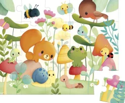 Puzzle 20 pièces les compagnons du jardin^Janod