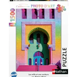 Puzzle 1500 pièces Les mille et une couleurs - Collection Photo Art^Nathan Sale