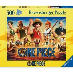 Puzzle 500 pièces One Piece - Les aventures des pirates du chapeau de paille^Ravensburger Hot