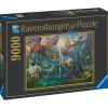 Puzzle 9000 pièces Forêt magique et dragons^Ravensburger Discount