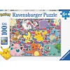 Puzzle 100 pièces XXL Bataille Pokemon^Ravensburger Discount