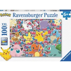 Puzzle 100 pièces XXL Bataille Pokemon^Ravensburger Discount