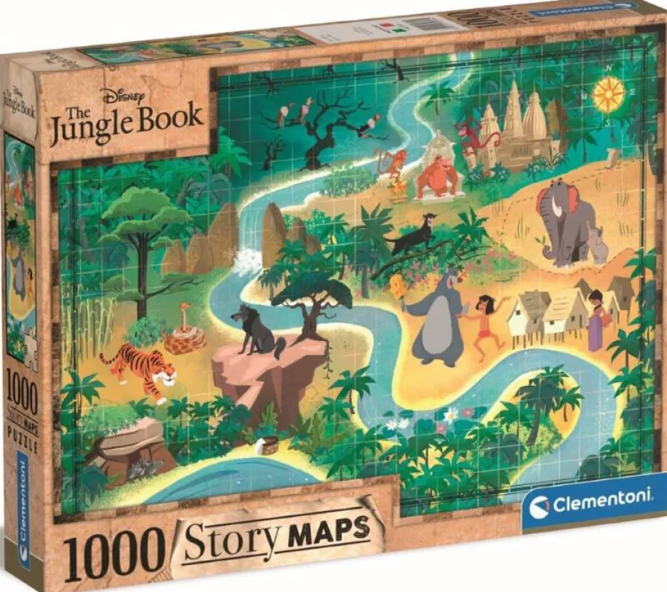 Puzzle Disney - Le Livre De La Jungle - 1000 Pièces^Clementoni Hot