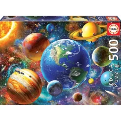 Puzzle - 500 Pièces Système Solaire, Dès 11 Ans^Educa Borras Best