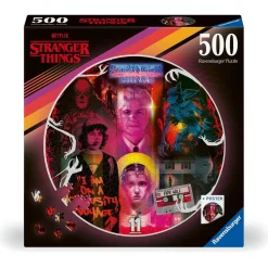 Puzzle Rond Stranger Things - 500 Pièces - Phénomènes surnaturels^Ravensburger Hot