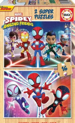 Puzzle Spidey Et Ses Incroyables Amis 2x^Educa Borras Outlet