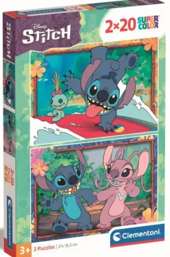 Puzzle Stitch En 2x20 Pièces^Clementoni Best