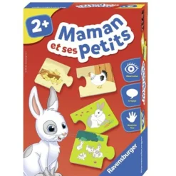 Puzzles duo : Maman et ses petits^Ravensburger Discount