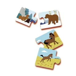 Puzzles duo : Maman et ses petits^Ravensburger Discount